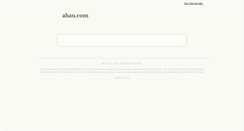 Desktop Screenshot of ahau.com